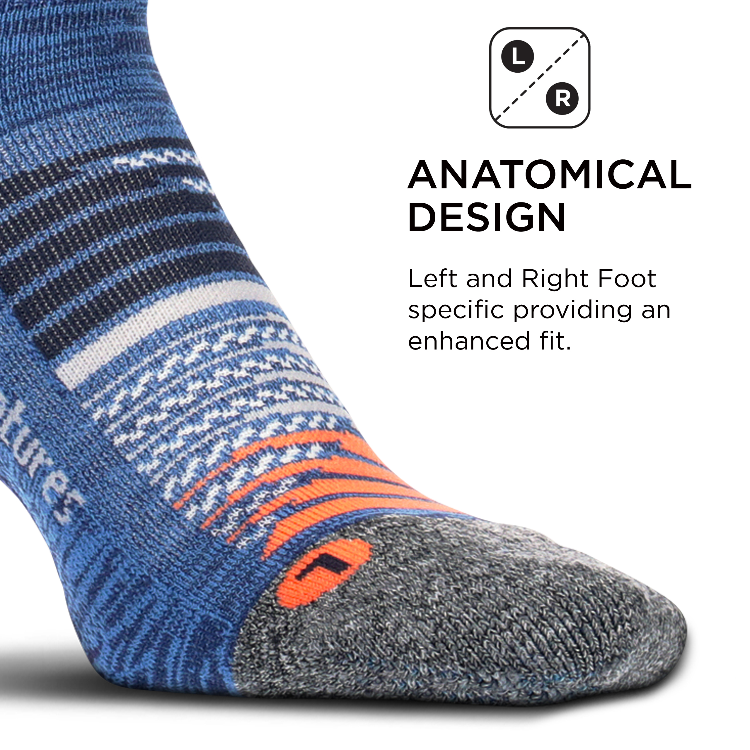 Feetures Elite Light Cushion Quarter Athletic Running Socks eBay